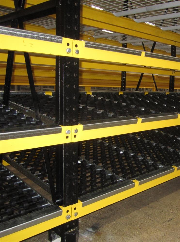 2.5 Full Roller Pallet Flow Racking