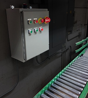 Incline conveyor controls