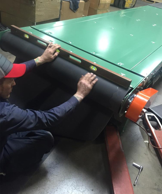 Preventative maintenance on a conveyor system
