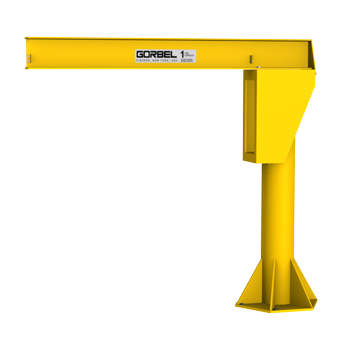 Gorbel Free Standing Jib Crane