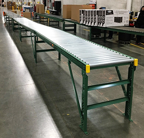 Slider bed belt conveyor improves manufacturing operations