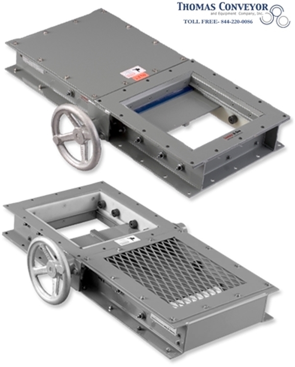 Silo Hopper Maintenance Gates