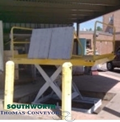 Loading Dock Lifts are the best solution for loading or offloading trucks for a ground level application