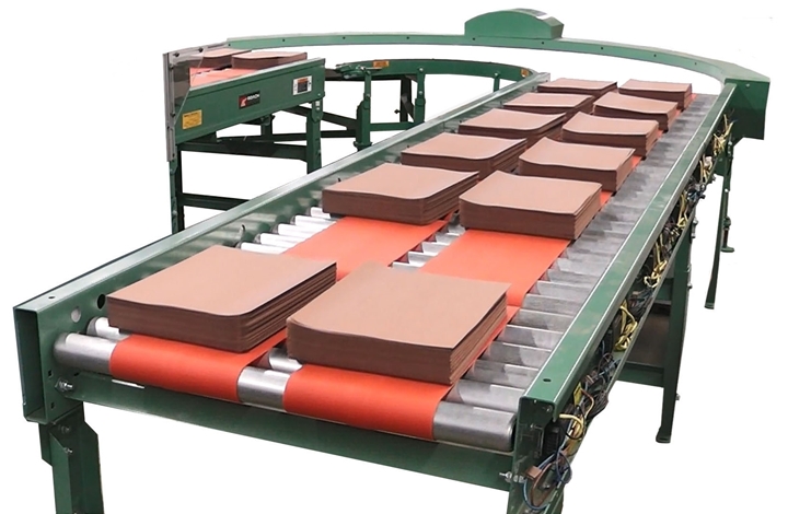Roach 24 Volt Motor Driven Roller Smart Conveyor (MDR) or motor driven roller conveyor sets the standard in material handling flexibility. Its key is the use of a motorized roller that powers each zone or segment of the conveyor