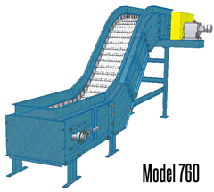 Picture for NLE Model 760 SteelTrak™ 6″ Pitch Hinged Steel Belt Conveyor