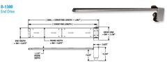 Model D-1300 End Drive Specs	