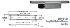 Model D-3300 Center Drive Specs	