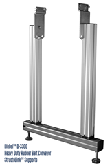 StructoLink™ Support Legs for Diebel Aluminum Frame Rubber Belt Conveyors; Fits D3300