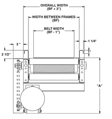 Roach Model 725TB Overhead Diagram