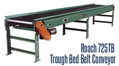 Picture for Trough Bed Belt Conveyor, Roach Model 725TB