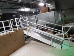 Work Platform Ramp custom made to access different levels