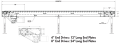 Model 796RB Side View Schematic