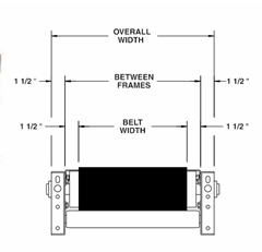 Model 700SBF Width Schematic