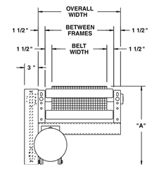 Roach Model 700SBW Top View Schematic