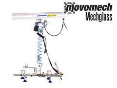 RonI Mechglass Glass Handling Crane System and End Effector