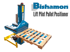 Bishamon Lift Pallet Position has the smallest footprint/size in the industry