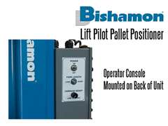 Bishamon Lift Pilot Pallet Positioner Operator Console