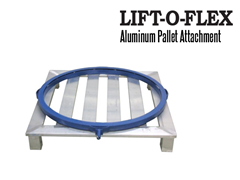 The LIFT-O-FLEX™ Aluminum Pallet Extension can also be used a workstation.