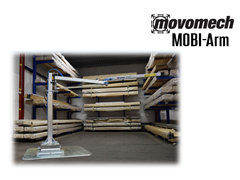 Movomech™ MOBI-Arm's™ articulating arm is available in 6.6', 8.2', 10', 11.6', and 13.1' lengths