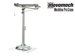 The Mechline Pro Crane™ is a versatile articulated jib crane with a reach of up to 13', and a height-adjustable floor pillar. 