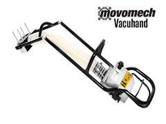 The RonI Vacuhand is an attachment that can be used on the Movomech™ Rail or Crane system