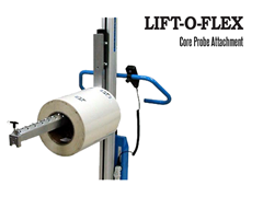 LIFT-O-FLEX™ Core Probe Attachment. Contact a Thomas Conveyor ergonomic engineer to find out which end effectors would provide the optimal solution to your ergonomic lifting application.