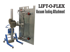 LIFT-O-FLEX™ Vacuum Tooling. Contact a Thomas Conveyor ergonomic engineer to find out which end effectors would provide the optimal solution to your ergonomic lifting application.