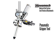 Movomech™ Pneumatic Gripper Tooling/Attachment. Contact a Thomas Conveyor ergonomic engineer to find out which end effectors would provide the optimal solution to your ergonomic lifting application.