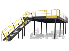 Picture for category Mezzanines & Industrial Work Platforms