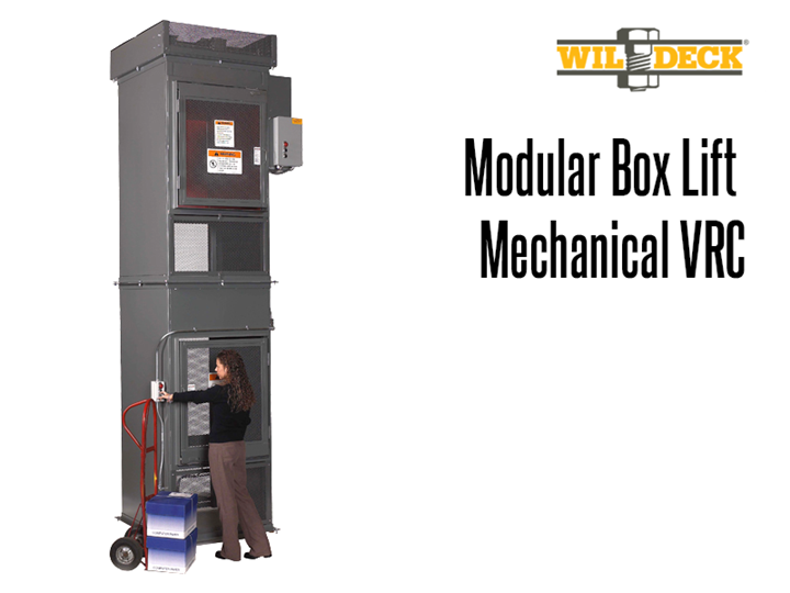 The Modular Box Lift allows users to move parts, boxes, totes and carriers.