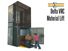 Picture for Delta Vertical Reciprocating Conveyor Material Lift