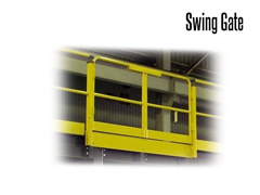 Swing Gates include EdgeAlert™ open gate alarms.