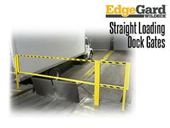 The cantilever action of the EdgeGard™ gate design ensures easy operation and long service life. When raised, the gate completely clears the opening providing unimpeded traffic flow and accessibility. When closed, the gate is held securely in place and does not move.