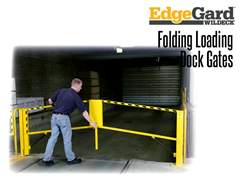 EdgeGard™ Dock Gates provide an effective barrier for personnel and equipment working near open dock doors, truck loading pits or other hazardous areas.