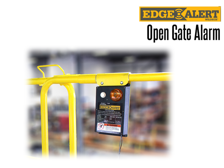 Increase facility safety and avoid OSHA violations with an EdgeAlert™ Open Gate Alarm system