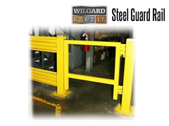 Wildeck™ Industrial Safety Guard Rail protects employees across the workplace from injuries and accidents caused by moving vehicles.