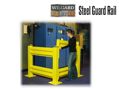 Wildeck™ Wilgard™ Steel Guard Rail Systems offer a Lift-Out Rail Option