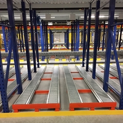 Picture for category Pallet Flow Racking and Case Flow Racking Systems