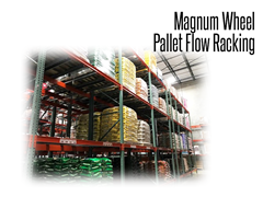 Magnum (Poly) Wheel Pallet Flow Racking