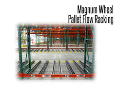 Magnum (Poly) Wheel Pallet Flow Racking