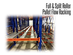 Full roller pallet flow rack is the most flexible type of pallet flow racking, ideal for a variety of pallet sizes and warehousing needs.