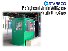 A guard house (or a similar guard booth or security portable guard shack) can be used to control security for employees or attendees at stadiums, theme parks, manufacturing facilities, fueling stations, or anywhere a secure entry point is necessary. 