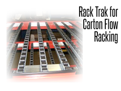 Rack-Trak is a drop-in carton flow solution uniquely designed to convert standard pallet rack systems into dynamic pick modules for cartons, cases and each-picking applications.