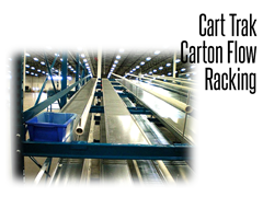 Cart-Trak Carton Flow Racking	