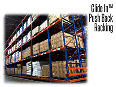 Glide-In®/Push Back Pallet Racking