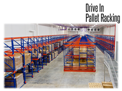 Drive-In storage systems eliminate the need for warehouse expansion