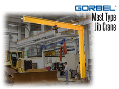 Gorbel™ Mast Type Jib Crane