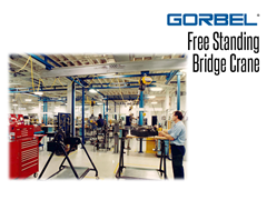 Gorbel™ Free Standing Bridge Crane