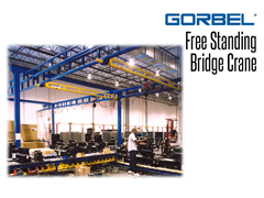 Gorbel™ Free Standing Bridge Crane