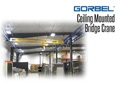 Gorbel™ Ceiling Mounted Bridge Crane	